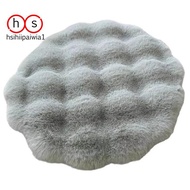 Warm Mat for Camping Travel Dog Crate Cushion Round Machine Washable Anti Slip Puppy Kitten Crate Cu