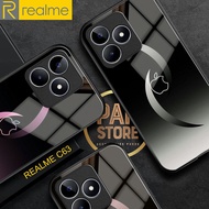 Softcase Glass Case Realme C63 2024 Latest Realme C63 Mobile Phone Case - Mobile Phone Protector - M