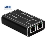 2 Port POE Extender, IEEE 802.3af/At PoE+ Standard, 10/100Mbps, POE Repeater 100 Meters(328 Ft), Ext