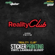 STICKER/ STICKER PRINT CUT REALITY CLUB
