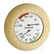 【德記儀器】《TFA》毛髮溫濕度計 三溫暖用指針型 Sauna-Thermo-Hygrometer