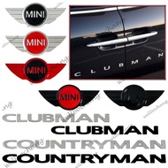 For Mini Cooper Countryman Clubman R55 R56 R60 R61 F55 F56 F60 Emblem Rear Badge Car Trunk Sticker C