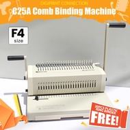 F4 Size Comb Binding Machine Officom  (Long | Legal)  Heavy Duty FREE GIFT 20pcs PLASTIC RING BINDER