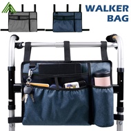 Walker Bag with Cup Holder Large Capacity Storage Pouch Wheelchairs Storage Organizer Bag SHOPSBC0527