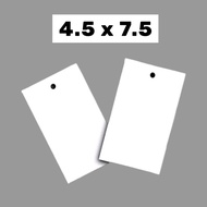 Hag plainTAG size 4.5 x 7.5 cm hag clothesTAG label brand label