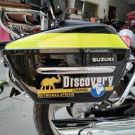 Motorcycle Modified Aluminum Alloy CB190 Trunk Tail Box GW Sticker DL250 Side Box Reflective Decorat