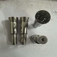 51MM/2" Universal DB Killer Silencer Long Motorcycle Exhaust Pipe Muffler DB Killer Pipe Silencer