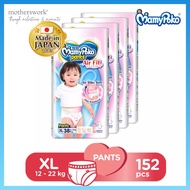 [3 Sizes] Mamypoko Air Fit Diaper Pants Girl Pack of 3 &amp; 4 - L / XL / XXL | baby diapers / baby diaper pants / mamypoko diapers / kids diaper / girls diaper