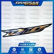 emblem timbul honda dio spacy / emblem timbul honda dio / emblem spacy dio
