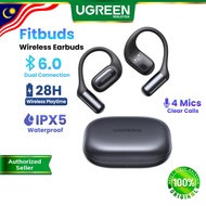 UGREEN FitBuds Open Ear Wireless Earbuds Earphones Ear Hook TWS Bluetooth 6.0 with Microphone Mic Sp