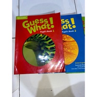 GUESS WHAT PUPILS BOOK 1, 2, 3 CAMBRIDGE