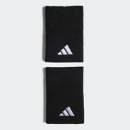 Adidas ผ้ารัดข้อมือแบบยาว Tennis Wristband Large | Black/Black/White ( IC3568 )