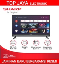 GOOGLE TV SHARP 32 INCH SMART ANDROID TV/GOOGLE TV 32 INCH SHARP GOOGLE TV SMART TV 32GH3000 NEW SER