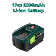{tuyoiup} For Bosch PBA Rechargeable Battery 5000Mah 18V For Bosch Power Tools Al1880cv Al1810cv Al1