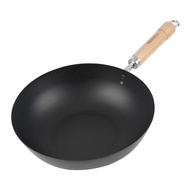 [Self-Operated] Yoshinai Japan Imported Iron Pan 30cm Wok Frying Pan Uncoated Non-Stick Pan Wok 33cm