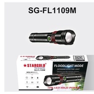 STARGOLD Rechargeable Torchlight lampu suluh led SG-FL1109M & SG-FL1110M3SC