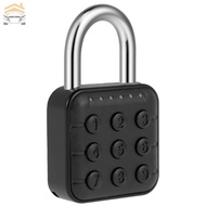 Combination Lock 6 Digit Password Code Digital Padlock Push Button Safe Padlock Security Padlock SHO