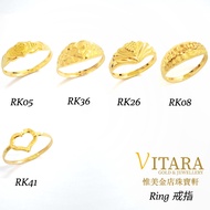 Cincin Emas 916 / Gold 916 Ring RK04 +