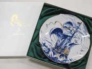全新德國麥森MEISSEN1999年金邊紀念盤一級典藏品