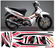 Tem SIRIUS 110 & 50cc Mẫu Y11ZR Nhiều Lựa Chọn Màu Xe | Tem cao cấp 3 lớp chống nước chống bay màu |