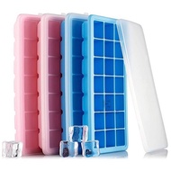silicone 21 ice tray with lid ice cube mold ice box food box