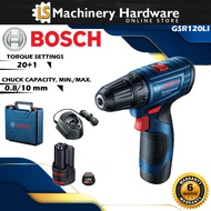 BOSCH GSR120LI 12V 2.0Ah Compact Cordless Drill Driver - 1 Year Warranty