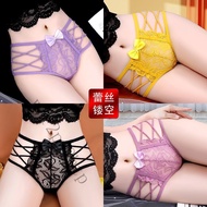 [1.4,000 People Praise] 2023 Ladies Fat mm Plus Size Panties Women Mid-Waist Narrow-Belly Sexy Lace 