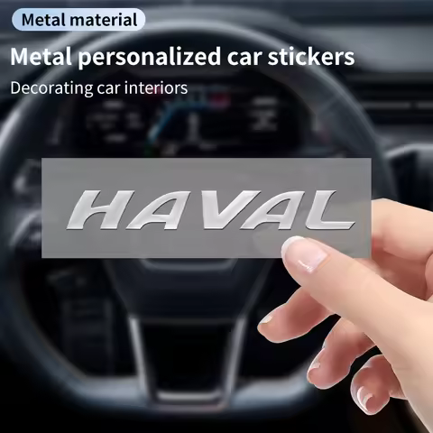 3D Car Stickers Metal Window Stickers Side Interior Decoration For Great Wall Haval F7 H6 H2 H3 H5 H