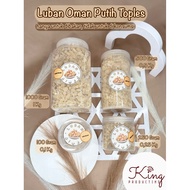 King - Luban Mustaki Kemenyan Arab Putih Luban Oman Mustaka Luban Crystal King - Luban Kristal Luban