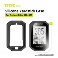 Rrskit Bicycle Computer Protection Cover Silicone With High Definition Film For Bryton Rider 320 420