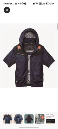Burtle 短袖風褸 風扇衫 空調服