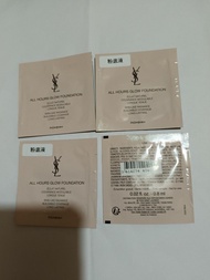 YSL All Hours Glow Foundation 恆時亮肌修護粉底液 色號係 LN4 自然偏白膚色
每包0.8ml
有效期2028年
每包4元