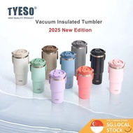 TYESO Thermal Tumbler Flask Vacuum Insulated Tumbler Water Bottle