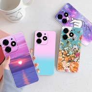 Itel A70 / ITEL A70 Case Silicone Soft TPU Casing For ItelA70 A 70 Back Cover Fashion Cat Pattern Cl