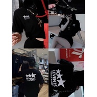 Levents T-Shirt with Ruffled Embroidery 100% Premium Cotton