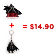 The Batman: Acrylic Figurine Standee + Acrylic Keychain