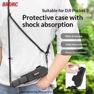 BRDRC Suitable for DJI OSMO POCKET 3 Body Protective Cover Lens Screen Protective Case Dustproof Sto