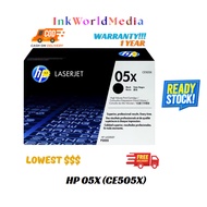 HP 05X Black LaserJet Toner Cartridge (CE505X)