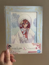 全新 五等分的花嫁 中野三玖 一番賞 白無垢 色紙