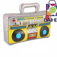 BAIHEE Inflatable Radio Recorder  Inflated Toys 80's 90's Party Decorations Retro Dress Accessory