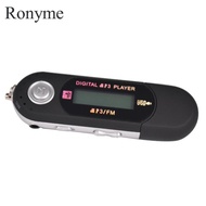[Ronyme] 8GB USB 2.0 MP4 MP3 Music Video Digital Player Recording with FM Black