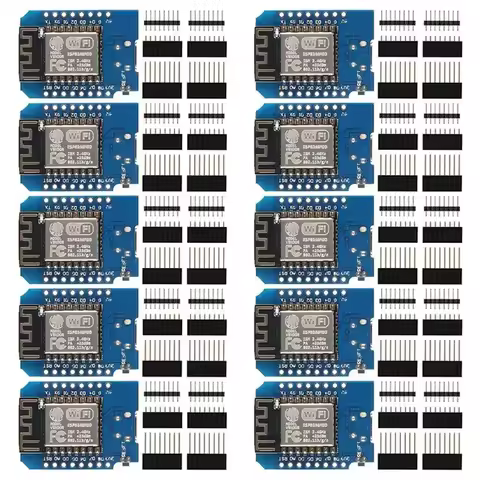 10pcs WeMos D1 Mini Pro V3.0 NodeMcu 4MB/16MB bytes Lua WIFI Internet of Things Development board ba