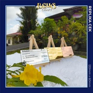 BEUS CRAFT PREMIUM REPLIKA CEK AKRILIK | MOCKUP CHEQUE | IJAB QABUL | AKAD NIKAH | MAS KAHWIN
