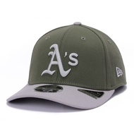 New Era Oakland Athletics New Olive 9SEVENTY Stretch Snapback Cap