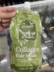 Kem Hấp Ủ Tóc Mềm Mượt DI.OXER Argan Oil Protein Collagen Hair Mask 500ml