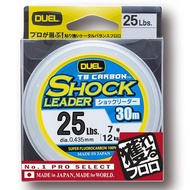 [authentic japanese products]DUEL (Duel) Fluorocarbon Line 25Lbs. TB CARBON Shock Leader 30m 25Lbs. 