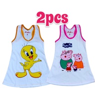 2pcs Dido's Cute Dress Bestida for Baby Girl 0 to 5yr Old