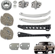 munirater Timing Chain Kit w/o Gears Replacement for E350 E450 5.4L 6.8L 5L3Z-6268-A F6AZ-6L266-DA