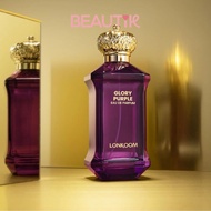 LONKOOM Perfume EDP GLORY EMERALD/PURPLE/BLACK CITURS ORIENTAL/ FLORAL FRUITY/WOODY SPICY Fragrance 