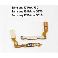Sam Galaxy J7 Pro J730 / J5 Prime G570 / J7 Prime G610  Power On Off Flex Cable Ribbon J7Pro  J5Prim